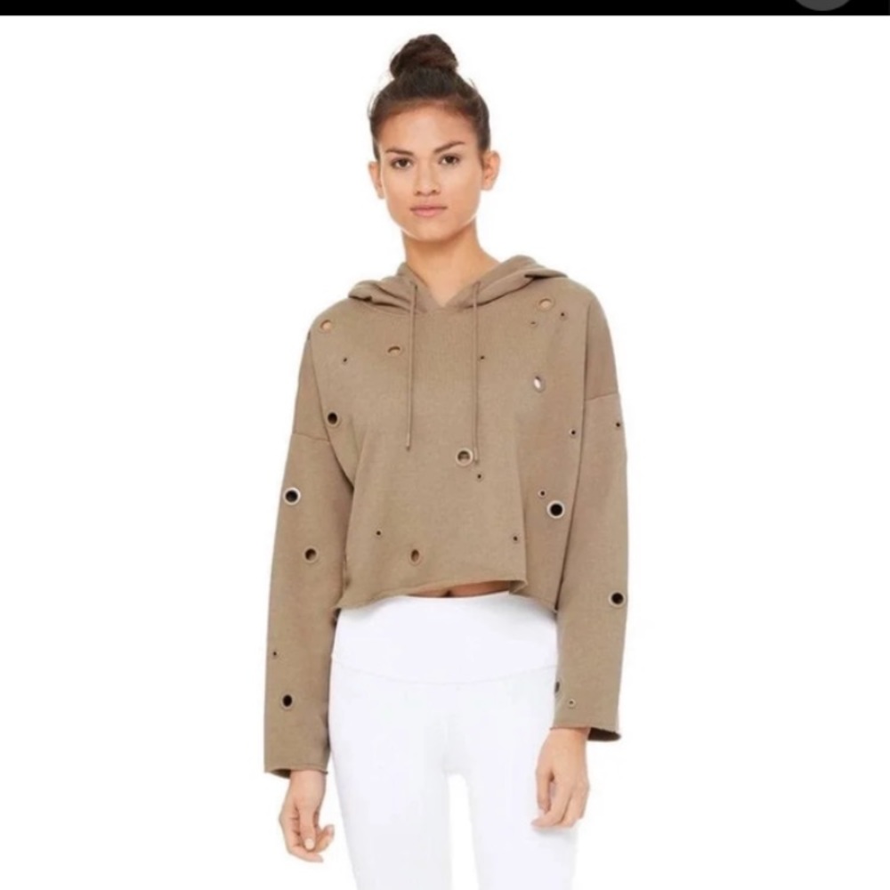 ALO | grommet hoodie